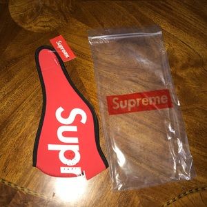 Supreme mask Red logo NWT